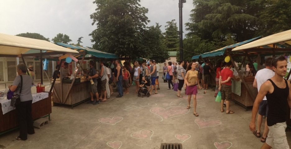 četiri su godine prošle od osnivanja ove tržnice u Šijani